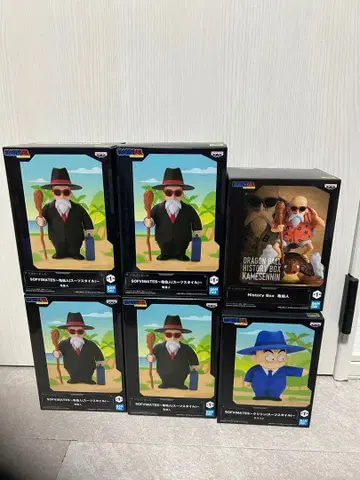 [ 미개봉 새상품 ] 드래곤볼 피규어 6체 세트