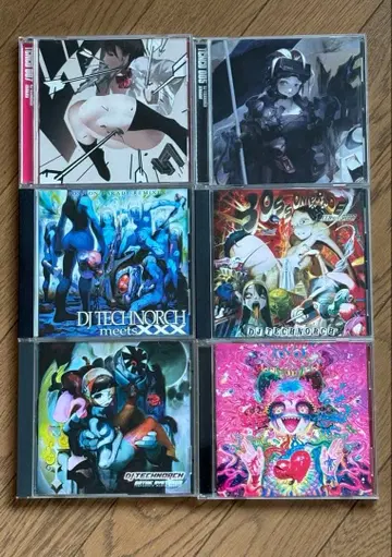 DJ TECHNORCH CD 6장 세트