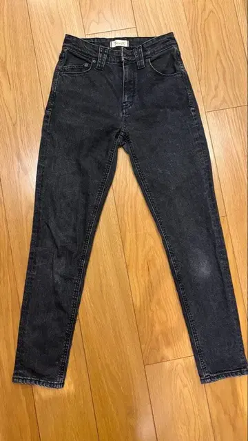 YANUK Ruth 블랙 스키니 데님