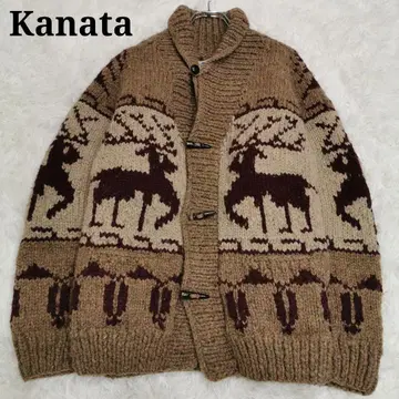 Kanata 카우친 스웨터 캐나다제 토글 M~L 사이즈 상당