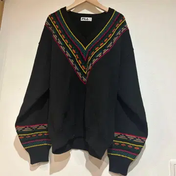 빈티지 니트 FILA