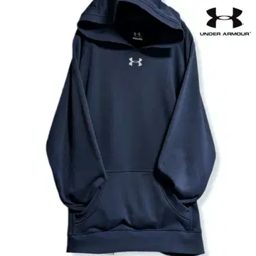 언더아머 90s 풀오버 후드티 / 센터 원포인트 자수 LG