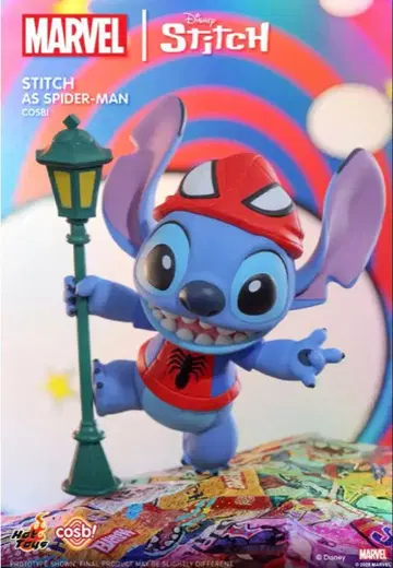 핫토이즈 스티치 marvel 스파이더맨 코스비 피규어
