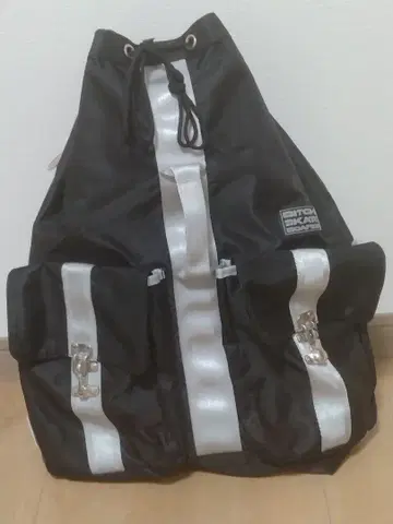 빈티지 bitch skateboards 나일론 백팩 백팩