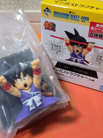 제일복권 드래곤볼 40th E상 만화 스트럭처 손오공