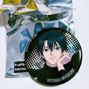 신 테니스의 왕자님 ISETAN 콜라보 캔뱃지(홀로그램) 에치젠 료마