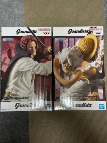 원피스 Grandista 샹크스 & 루피 피규어 세트