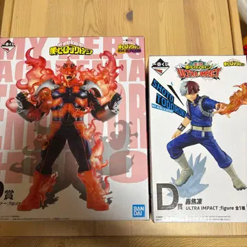 나의 히어로 아카데미아 제일복권 피규어 세트 엔데버 토도로키 쇼토