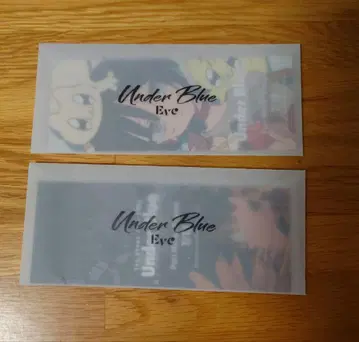 eve under blue 나고야 공연 입장 특전 티켓 스티커