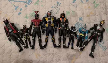 가면라이더 피규어 8체 세트