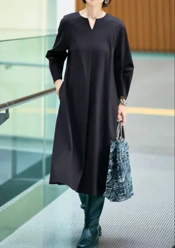 자유구 이번 시즌 가을/겨울 제품 코튼 분또 원피스