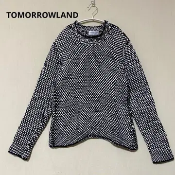 TOMORROWLAND 손뜨개질풍 니트 캐시미어 혼방 S