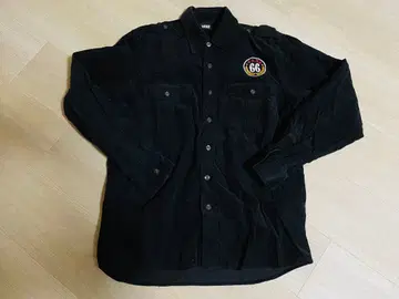 VANS 빈티지 새상품급 셔츠 66 로고 코듀로이