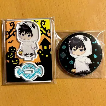 주술회전 말큐브 아크릴 스탠드 캔뱃지 할로윈 후시구로