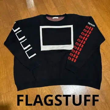 FLAGSTUFF 니트 맨투맨