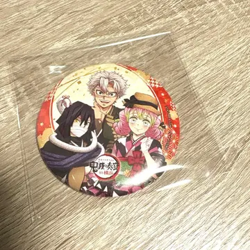 귀멸의 연회 개최 기념 스위츠 캔뱃지 사네미 이쿠로 미츠리