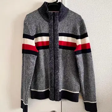 [ 새상품급 ] TOMMY HILFIGER 타미힐피거 니트 블루종 L