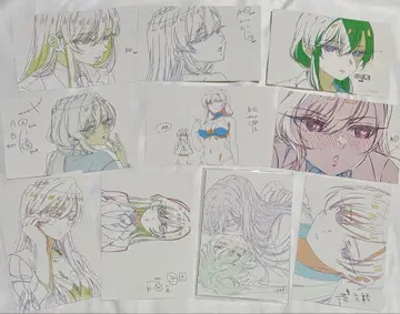 너에게 푹 빠져버린 100명의 그녀 100카노 엽서 에이호 나기노