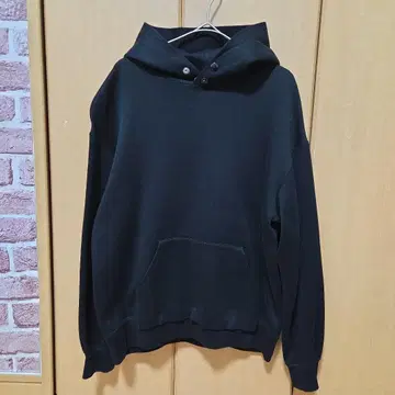 [ 새상품급 ] scye 풀오버 후드티 블랙