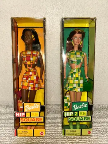헤이세이 레트로 Barbie 바비 HIP 2 BE SQUARE 3체 세트