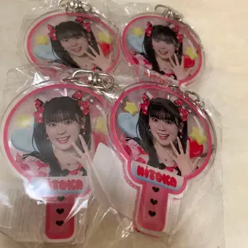 초도키메키 선전부 사카이 히토카 키링 4개