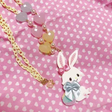 위시미멜 x Angelic Pretty 목걸이