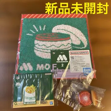 [ 미개봉 새상품 ] 모스버거 제일복권 D 서포트 피규어 메모 스탠드