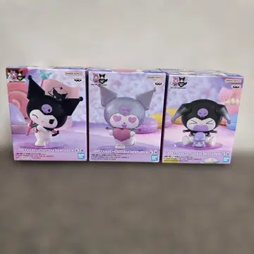 [ SALE ] 산리오 쿠로미 피규어 컬렉션 20주년 전 3종