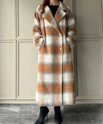 오버 사이즈 롱 코트