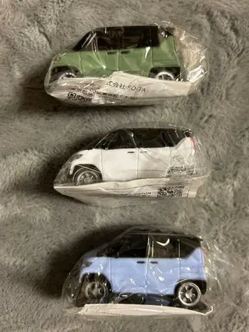 미니카 세트 그린 화이트 파랑