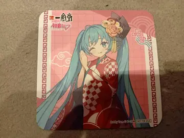 잇푸도 하츠네 미쿠 콜라보 코스터 기모노