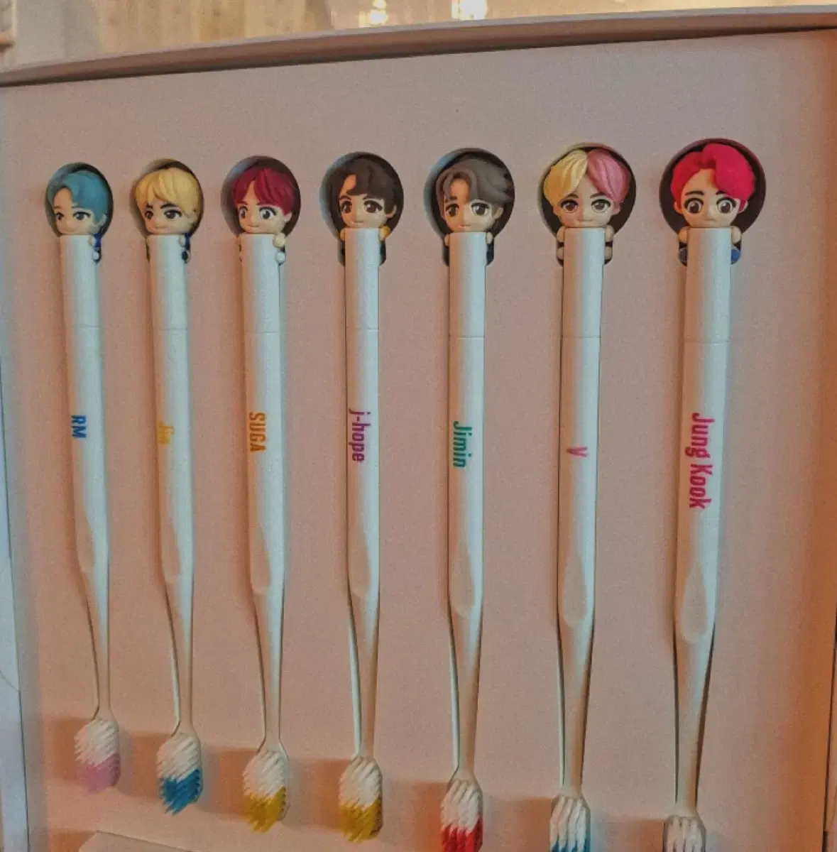 BTS Member Character Dental Care Set Limited Edition (Sealed)