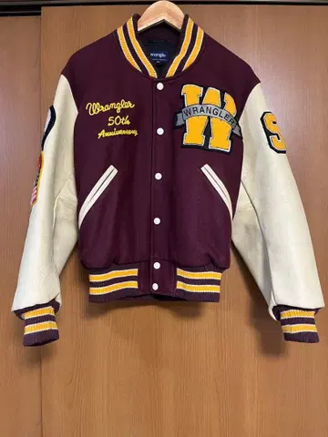 Wrangler 50주년 기념 바시티 자켓