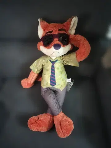 주토피아 닉 와일드 봉제 인형
