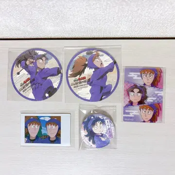 닌타마 5학년 쿠쿠치 타케야 하치야 후와 굿즈 세트 군사 체험전 와지풍