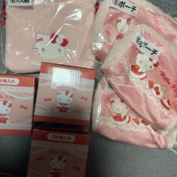 헬로키티 1번 복권 파우치 복조리 소품함 묶음 판매