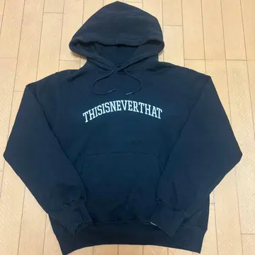 21일까지 가격 인하 thisisneverthat 블랙 후드티 자수