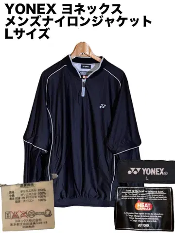 YONEX 요넥스 남성용 나일론 자켓 반팔 입고 벗기 L 사이즈