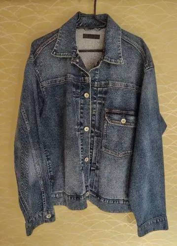 UNIQLO 데님 자켓 빈티지 미사용 새상품 L