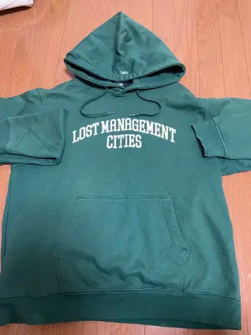 LMC ARCH FN HOODIE 다크 그린 M 사이즈