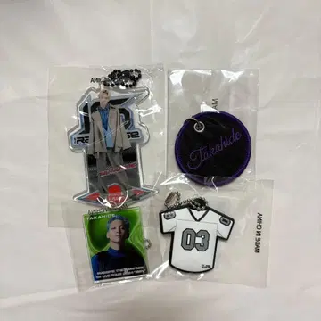 THE RAMPAGE 스즈키 타카히데 키링 4개 세트