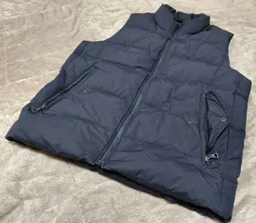 유니클로 다운 베스트 네이비