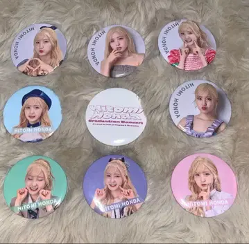 혼다 히토미 캔뱃지 캔배치