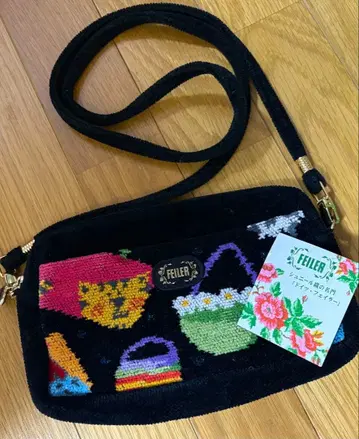 FEILER 자수 디자인 숄더백