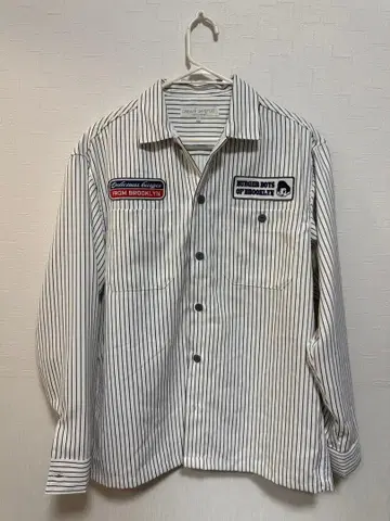 CREATE BAREFOOT 스트라이프 셔츠