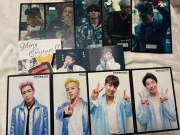 BIGBANG 특전 크리스마스 카드 벌스데이 카드