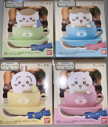 치이카와(먼작귀) 캐릭터 아트 케이스 4점 묶음