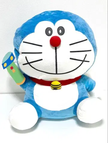 [택 포함 새상품] 도라에몽 초초BIG DX 봉제 인형 스몰라이트 포함