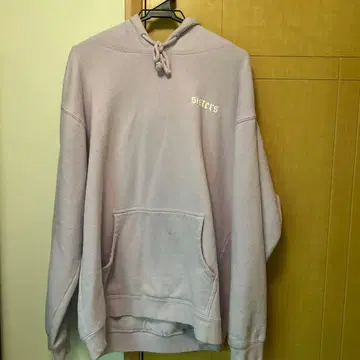 sisters L 사이즈 연보라 후드티