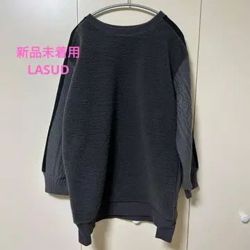 [ 미착용 새상품 ] LASUD 이소재 풀오버